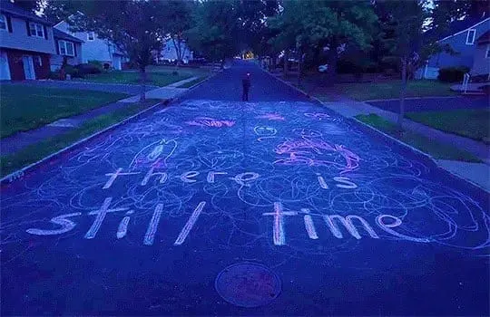 There is still time.